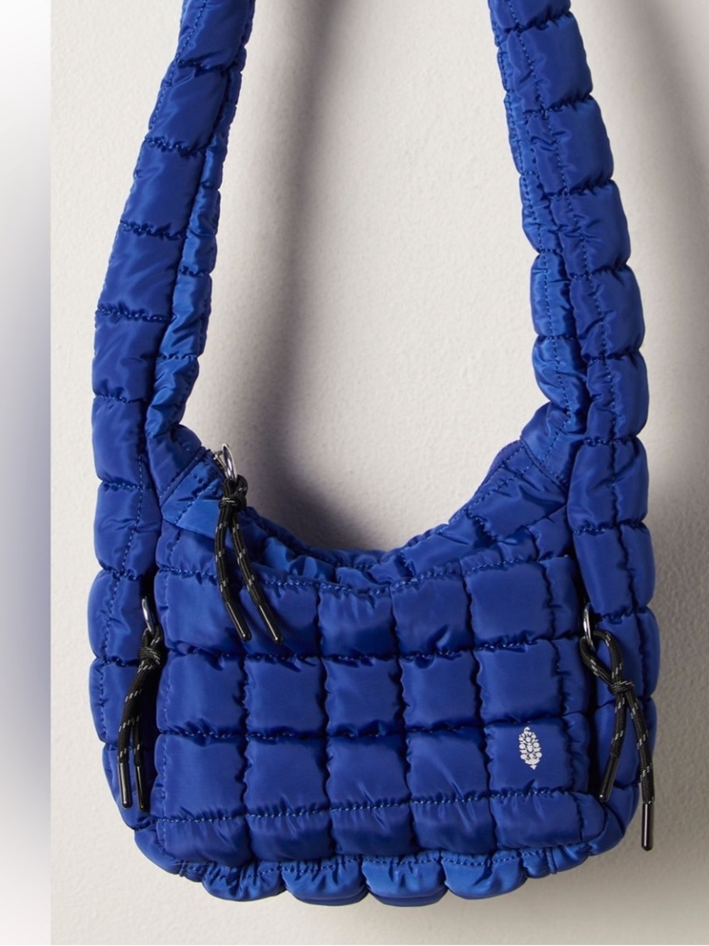 Free People Quilted baby carryall in Royal Blue